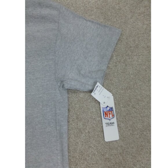 NWT San Francisco 49ers Grey "SF" Short Sleeve Shirt - Picture 6 of 11